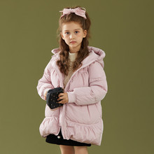 女童羽绒服 湖州织里童装网红档口女童羽绒服小中大童休闲风外套