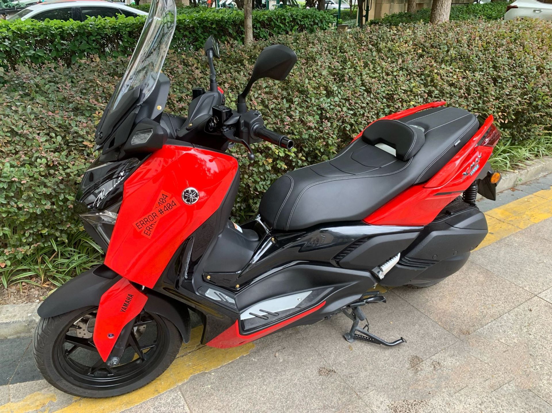 Suitable for 23-26 Models of Yamaha Xmax300 Modified Spanish Seat Cushion to Lower the Seat Height, Original Factory Seat Height Comfort Seat