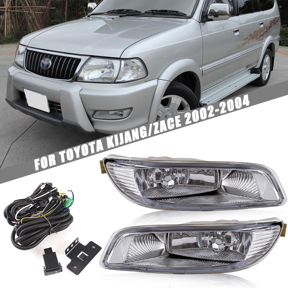 Aplicable a TOYOTA 02 03 04 Viejo conjunto de luces de niebla delanteras RuiLion / ZACE, luces de niebla diurnas, luces de barra delantera