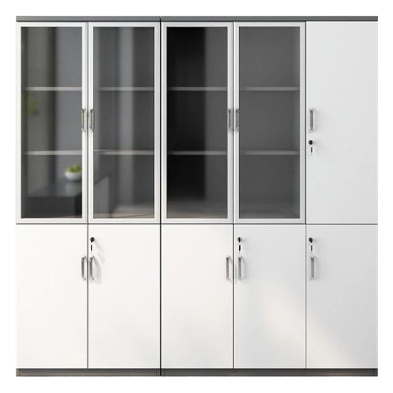 Archivador de madera para oficina con envío gratis del fabricante, gabinete de almacenamiento de información, estantería con partición y cerradura.
