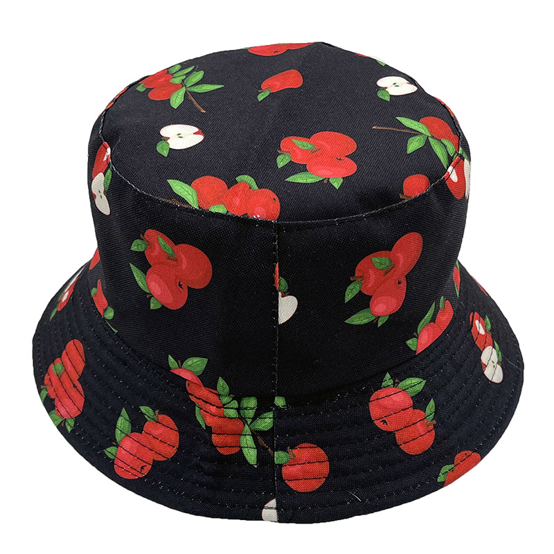 Unisex Hip-hop Sweet Fruit Flat Eaves Bucket Hat display picture 5