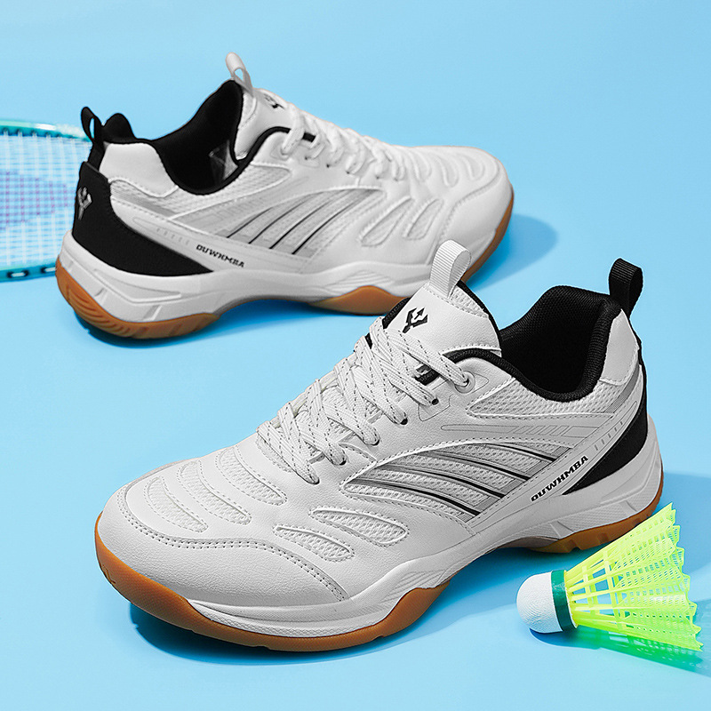 Al por mayor transfronterizo nuevos zapatos de bádminton deportivos al aire libre ligeros y transpirables tenis de mesa profesional zapatos de tenis deportivos casuales