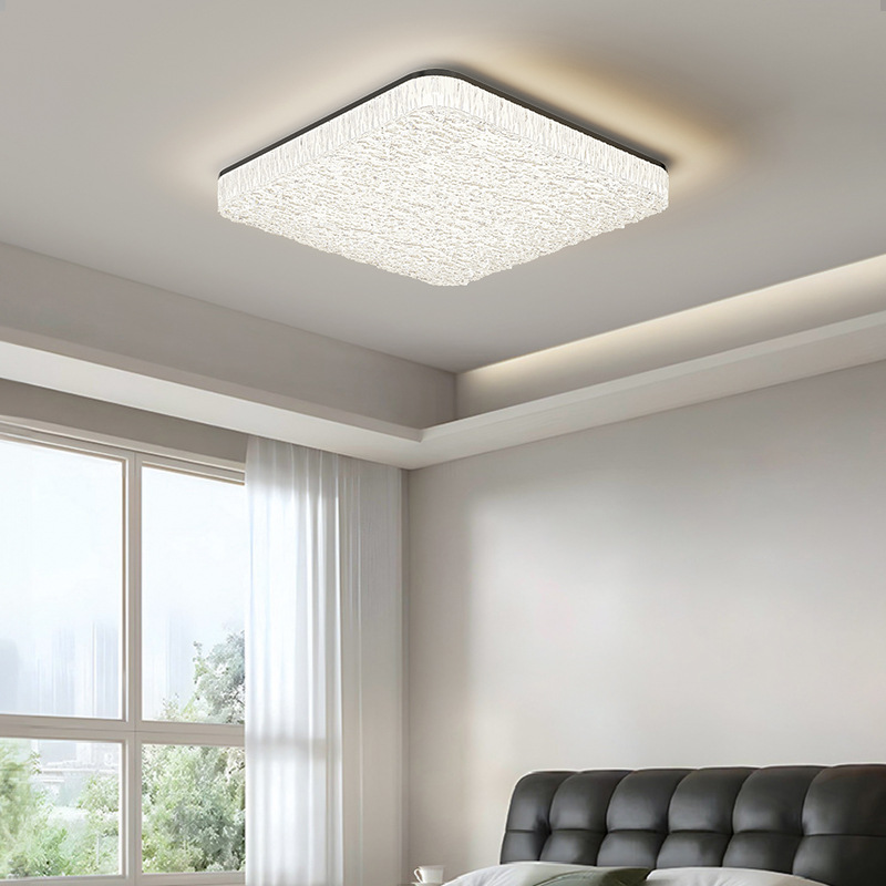 Luz de techo de lujo ligero italiano de espectro completo de protección de ojos lámpara de dormitorio 2026 nueva luz de sala de estar atmosférica 461L