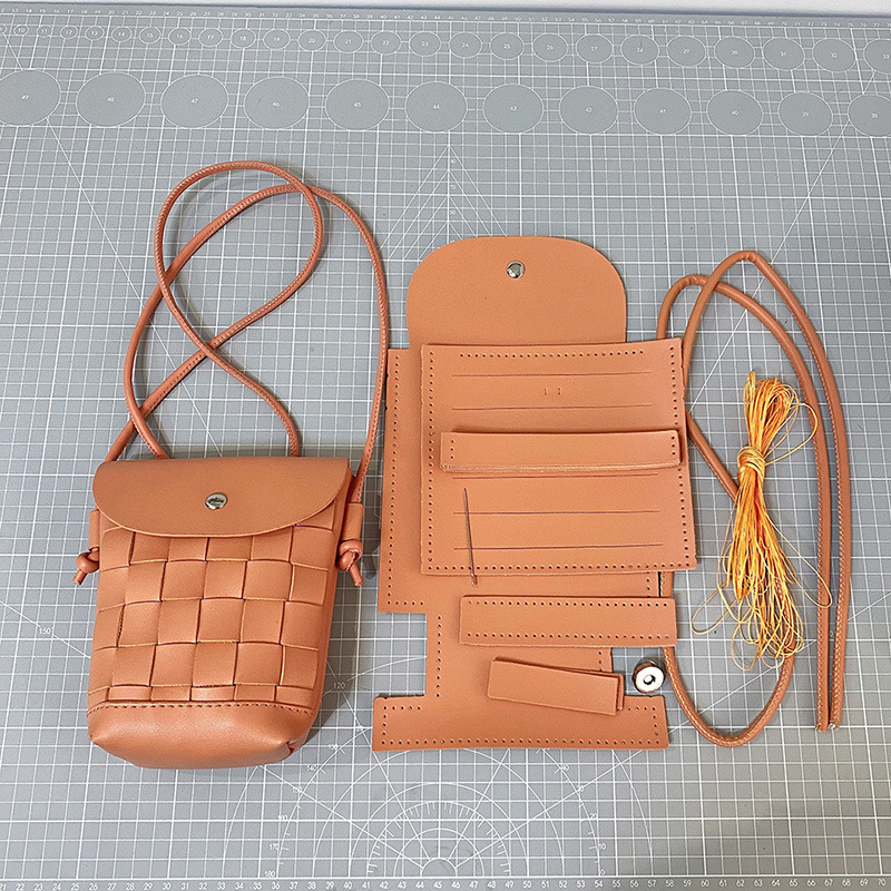 오렌지색 재료 패키지(직접 바느질)