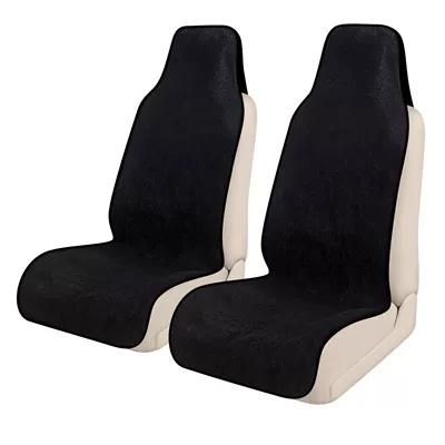 Seat Cushion Amazon Cross-Border Spot – Universal seat cover - black-double-front-seats-universal-size
