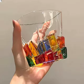 彩绘blingbling折射彩虹杯子伴手礼搭配伴娘伴郎礼品结婚ins水杯