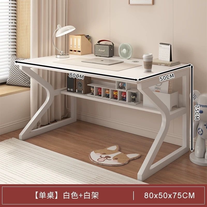 电脑桌台式家用电竞桌置物架办公桌工作台简易书桌卧室学习写字桌|undefined