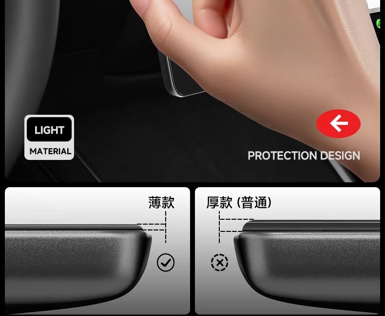 26 Models of Model Y/Yl Tesla Screen Tempered Film with Full Screen Coverage Tempered Glass 16inch Tesla Tempered Film