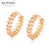 Jewelry, earrings, zirconium, suitable for import, European style