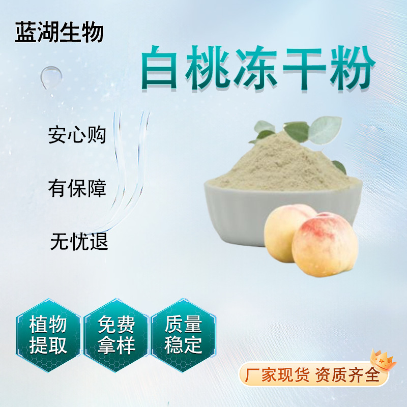 白桃冻干粉 现货白桃浓缩汁浓缩粉果汁粉冻干粉量大价优包邮