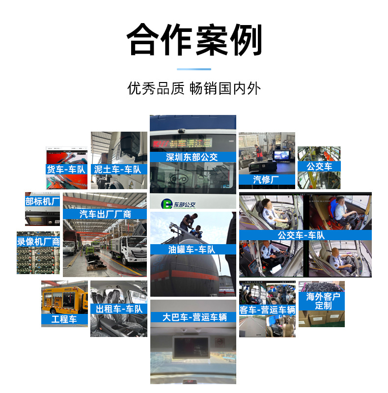 Bus Car HD Camera Truck Blind Spot Monitor Universal Backup Camera
