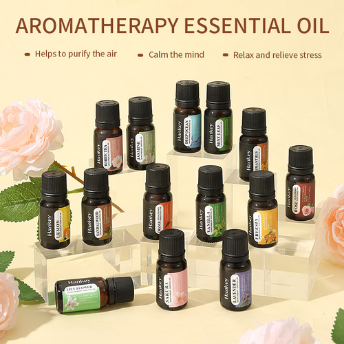 Cross-border foreign trade aromatherapy essential oils, indoor long-lasting fragrance, air freshening, water-soluble aromatherapy plant essential oils wholesale