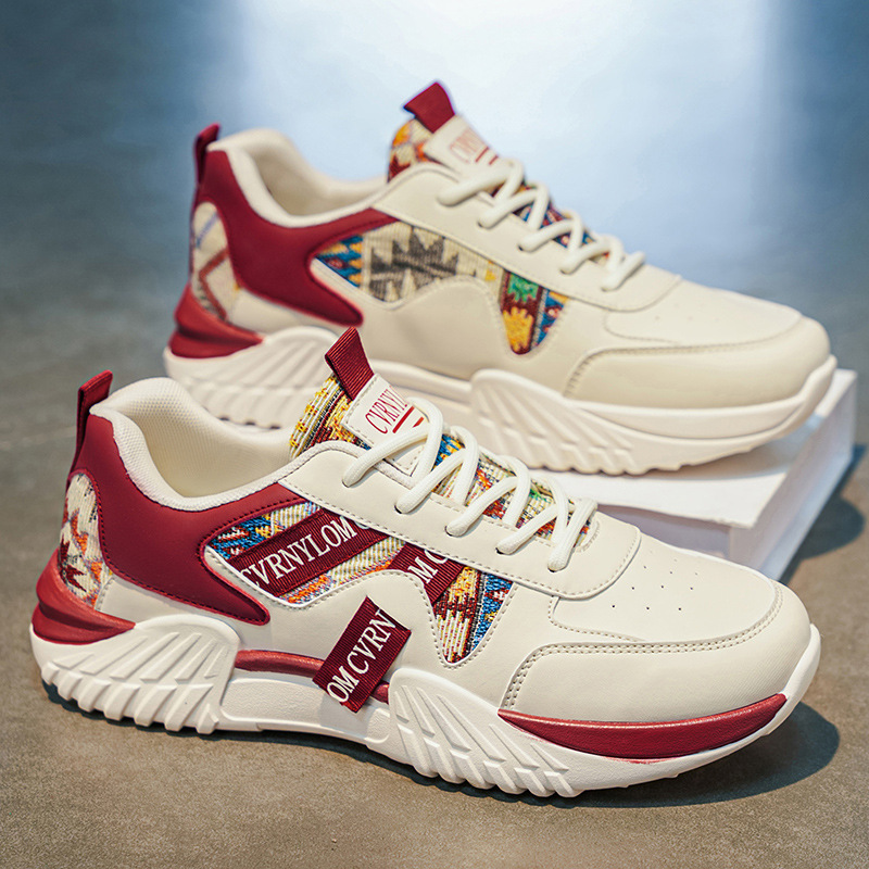 Zapatos de hombre verano 2026 nuevos zapatos de correr al aire libre transpirables casuales zapatos de papá aumentan suela gruesa zapatos deportivos de altura universal