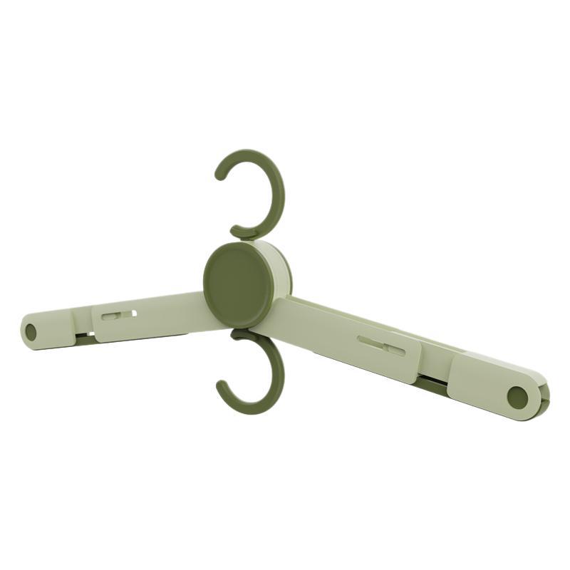 旅行折り畳みハンガー携帯多機能ハンガークリップ付き太くプラスチックハンガー吊り靴ハンガー卸売り
