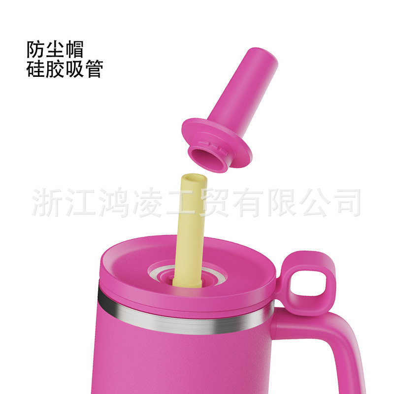 亚马逊热销40oz汽车杯车载防尘防漏304不锈钢汽车杯高颜值冰霸杯|undefined
