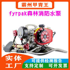 火场救援抽水泵fyrpak原装背负式森林消防水泵便携式水泵三级泵