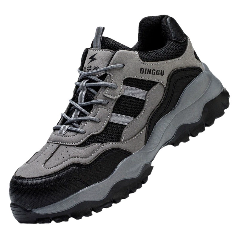 Защитная обувь для мужчин, противоударная, противопрокольная, легкая, мягкая, износостойкая, амортизирующая, спортивная защитная обувь из ЭВА, новая изолированная рабочая обувь 6 кВ.