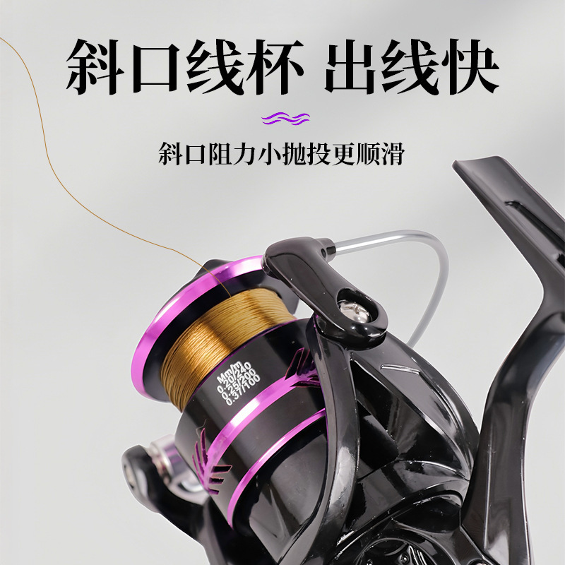 厂家直销金属纺车轮渔线轮路亚轮鱼轮远投轮海竿渔具纺车轮全金属|undefined