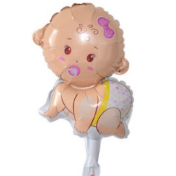 El género revela globo hombres y mujeres revelan baby shower Bienvenido Bebé pastel arreglo par niño o niña película de aluminio globo