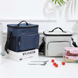 厂家便携保鲜保温包牛津布手提单肩便当包饭盒袋户外野餐包冰包