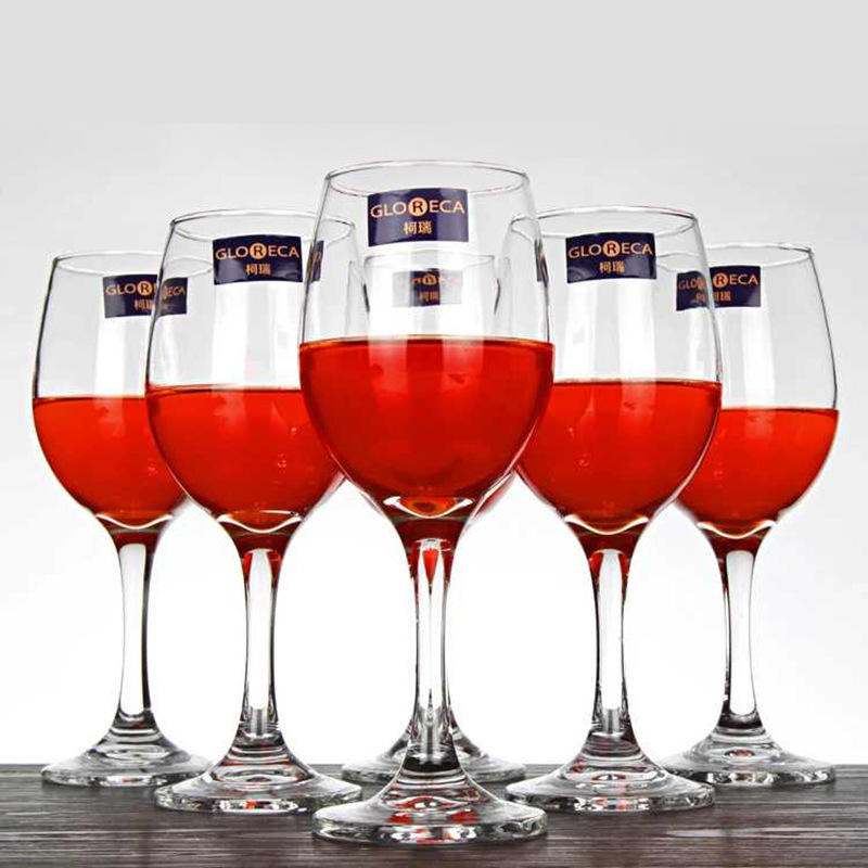 Copa de vino tinto Jinbaijia, copa alta Kerui, cristalería en varios tamaños para vino, adecuada para el hogar, hotel, bar, estilo nórdico.