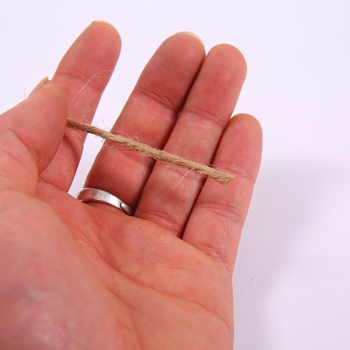 环瑞小额批发1MM-1CM麻绳 麻线园装饰吊牌照片墙包装装饰