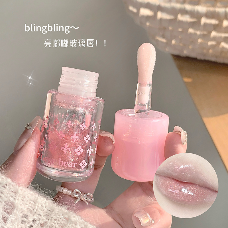 Goge Bear Clean Tou Lip Care Honey Moisturizing Moisturizing Tou Lips Maquillaje No es fácil de desvanecer Lip Glaze al por mayor