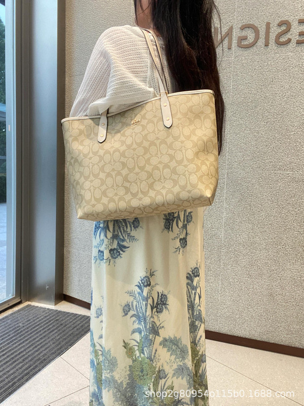 Koujia 24 新しい City30 トートバッグ大容量ジッパーショルダー通勤脇の下バッグ老眼ファッションレディースバッグ|undefined