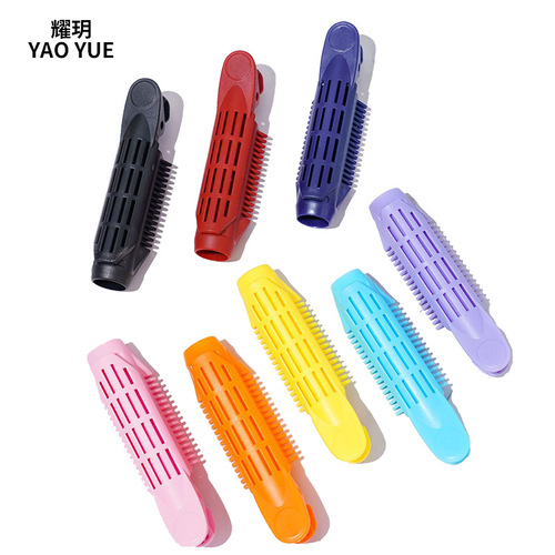 Air bangs clips, hair root volume clips, hair roller for styling, trendy lazy hair waves, curly hair root roller pad