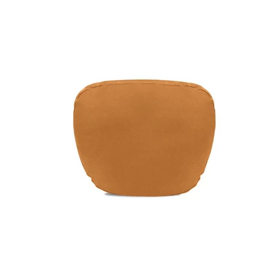 Headrests, Dupont Bio-Velvet Neck Headrest - cognac-brown-vertical-with-maybach-headrest-1
