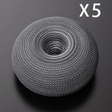 ワイヤーボールにはストラップが付属しています。ステンレス製のクリーニングボールは糸が抜けず、錆びません。家庭用キッチンブラシ、鉄鍋、食器洗い用の卸売です。|undefined