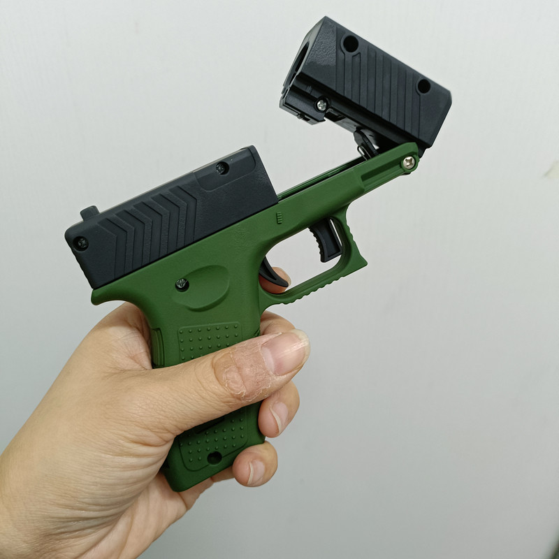 New Children's Glock Simulation Shell Ejection Soft Bullet Pistol Desert Eagle Boys Toy Gun Model_voghion.com