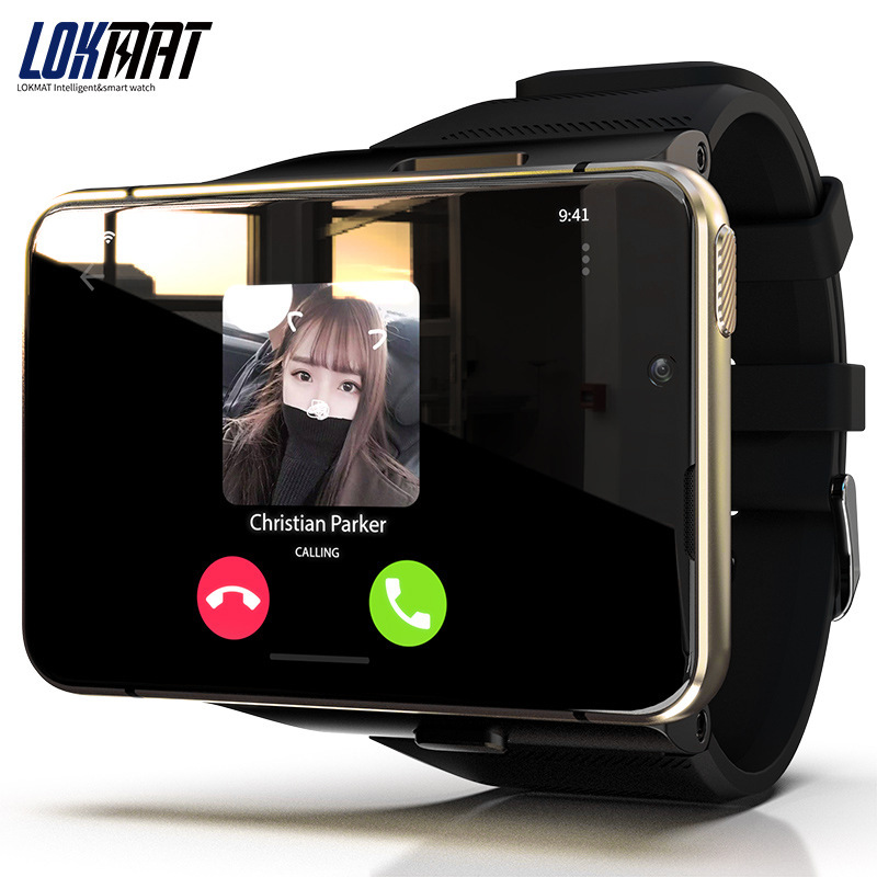 LOKMAT Foreign Trade Edition Large Screen Smart Watch 4G Watch wifi Android Dual Camera 64G