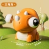Dinosaur, yellow slime