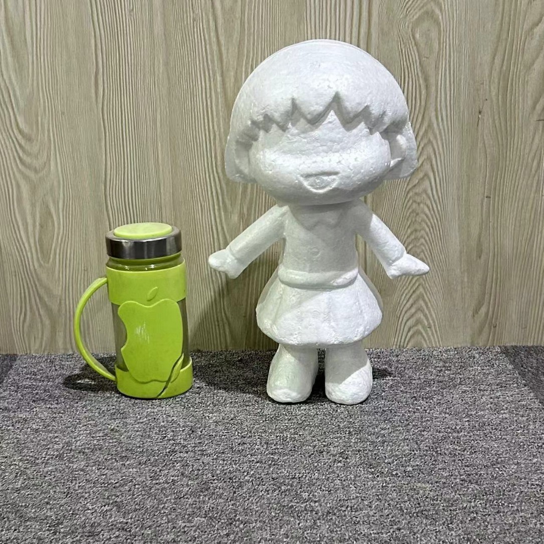 Oso de espuma directo de fábrica blanco DIY material de arreglo floral hecho a mano Día de San Valentín Rosa oso con juguete