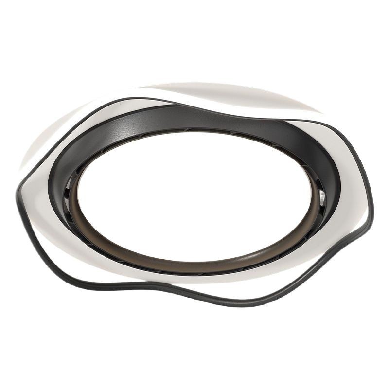 Luz de ventilador nueva lámpara de ventilador de techo de dormitorio silenciosa y cómoda sin hojas lámpara de techo de estudio de protección ocular de espectro completo