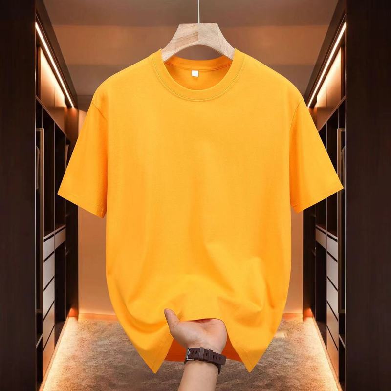 ヨーロッパ純綿 Tシャツレディース夏新疆長繊維綿半袖レディース Tシャツルーズカップルシャツ右肩ルーズラウンドネックホワイト Tシャツ|undefined