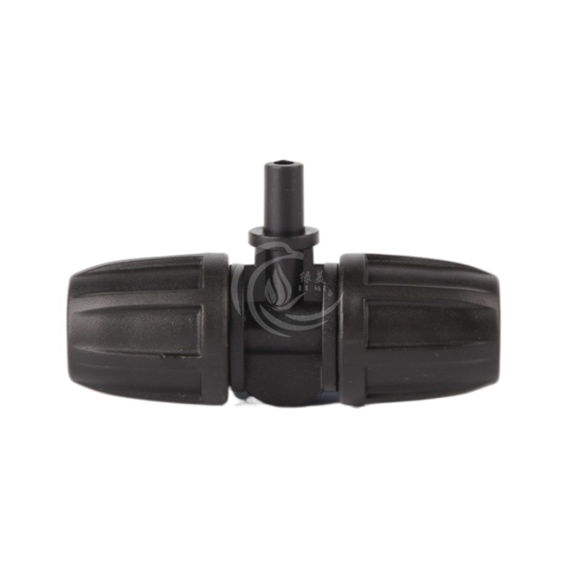 8 / 12 bloqueo capilar plano tee diámetro exterior 6 mm conexión de salida única pulverización atomización accesorios de conexión de jardinería image 6