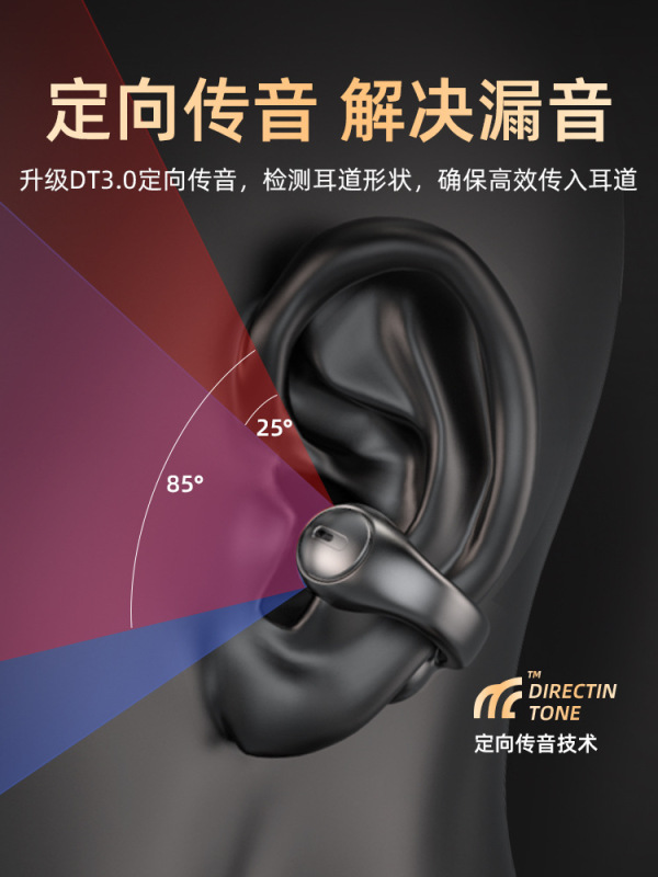 Bluetooth ヘッドセット 2025 新しい空気骨伝導非インイヤークリップ耳掛けワイヤレススポーツ男性と女性のための長時間着用しても痛みなし|undefined