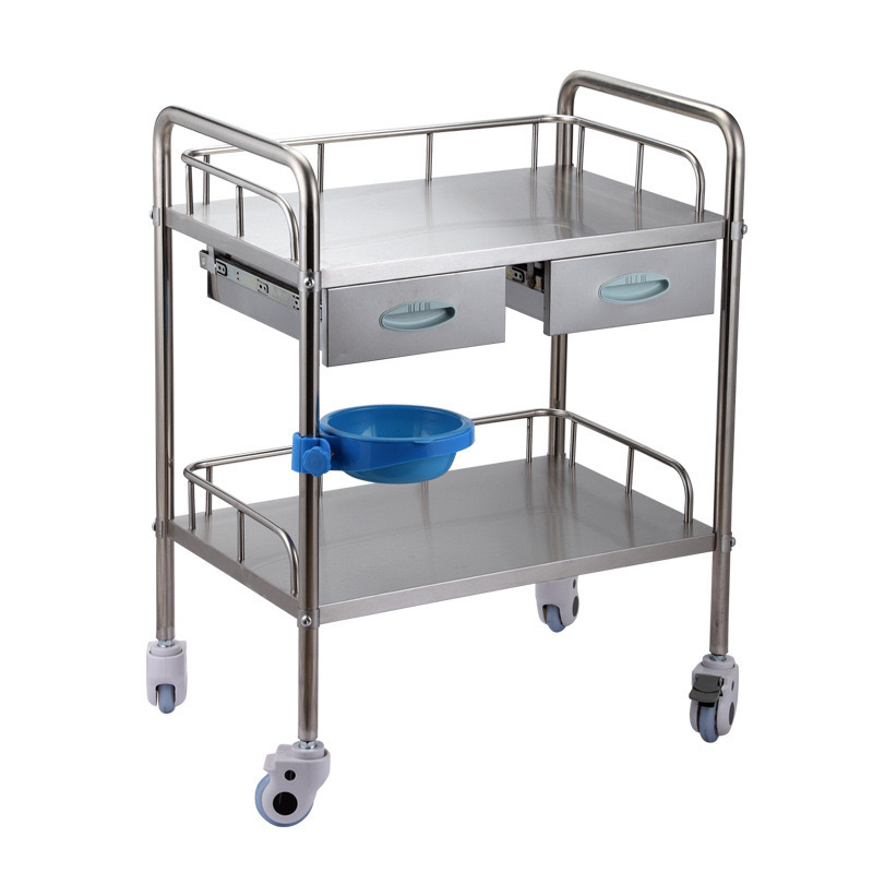 Block type two -layer double drawer [Medium number]
