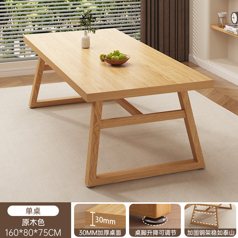 Mesa de comedor multifuncional Mesa cuadrada Mesa cuadrada Mesa de comedor simple Mesa de comedor Mesa de computadora doméstica Mesa de estudio del dormitorio