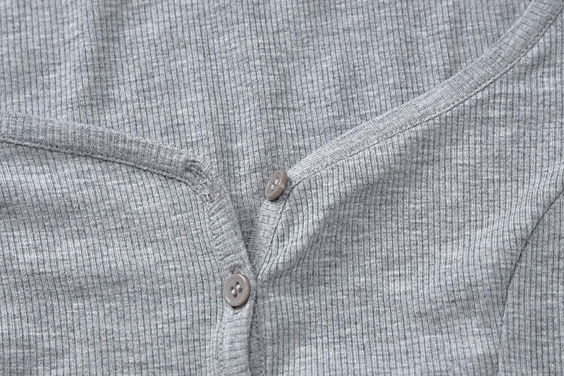 Women Clothing Sexy Tight Long Sleeves Cropped shirt Top High Waist Shorts Sports Two Piece Seit