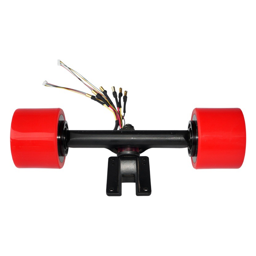 Faraday DIY monopatín de cuatro ruedas motor perforado 75mm 83mm 90mm monopatín eléctrico desmontable cubo de la rueda