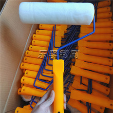 9寸细毛超平高弹无缝丝光无死角滚刷油漆刷乳胶漆涂料漆滚筒刷