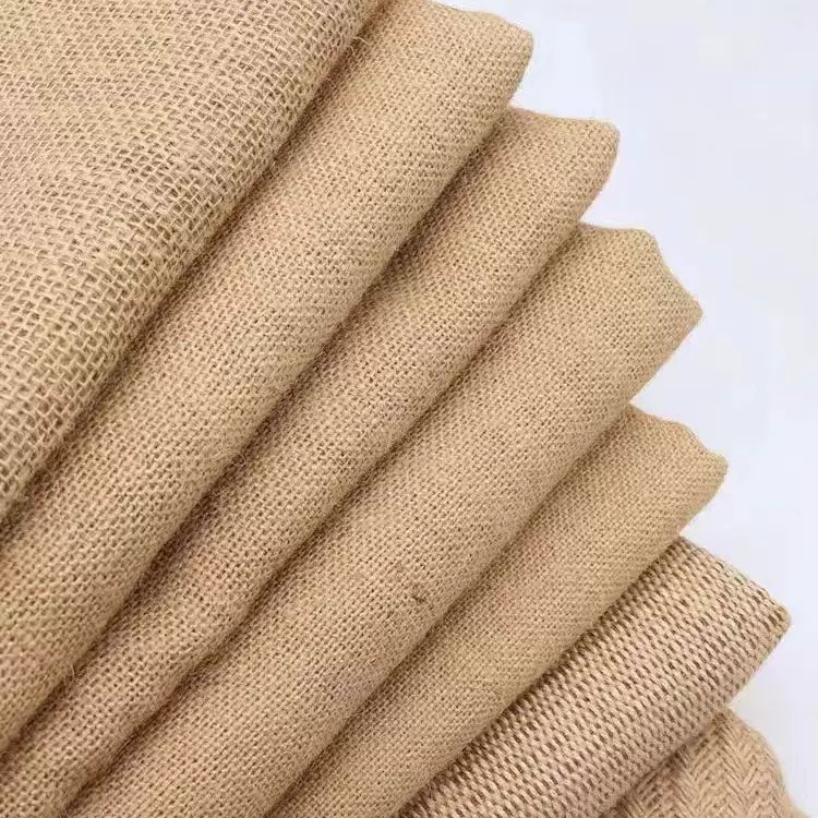 麻布布料加厚黄麻复古装饰背景布手工diy桌布老粗布麻袋 布中国风