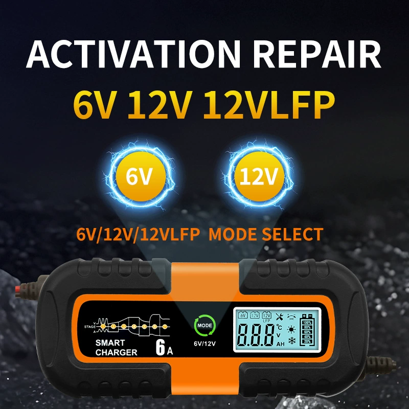 Зарядное устройство для электромобиля, 6V12AH, 12V, 12V, 6A