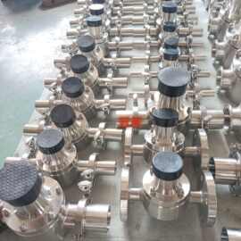 GHBYF-10P控制流体在管道不锈钢法兰背压阀尺寸图片