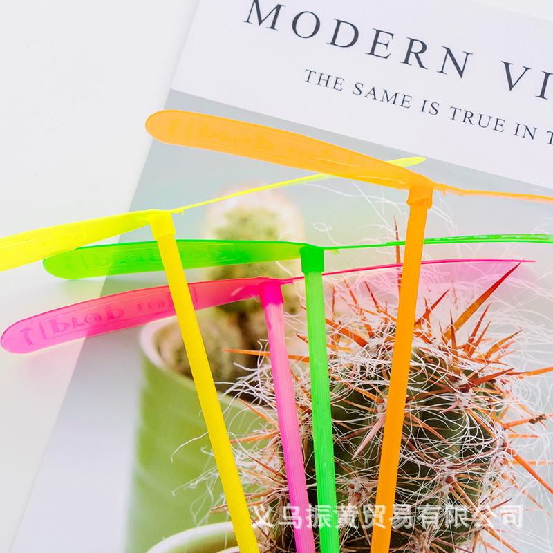 3 plastic classic children Bamboo dragonfly Bamboo dragonfly student study prize Stationery wholesale Manufactor