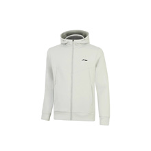 李宁针织连帽外套男子秋季新款健身休闲长袖开衫运动卫衣AFDVH25