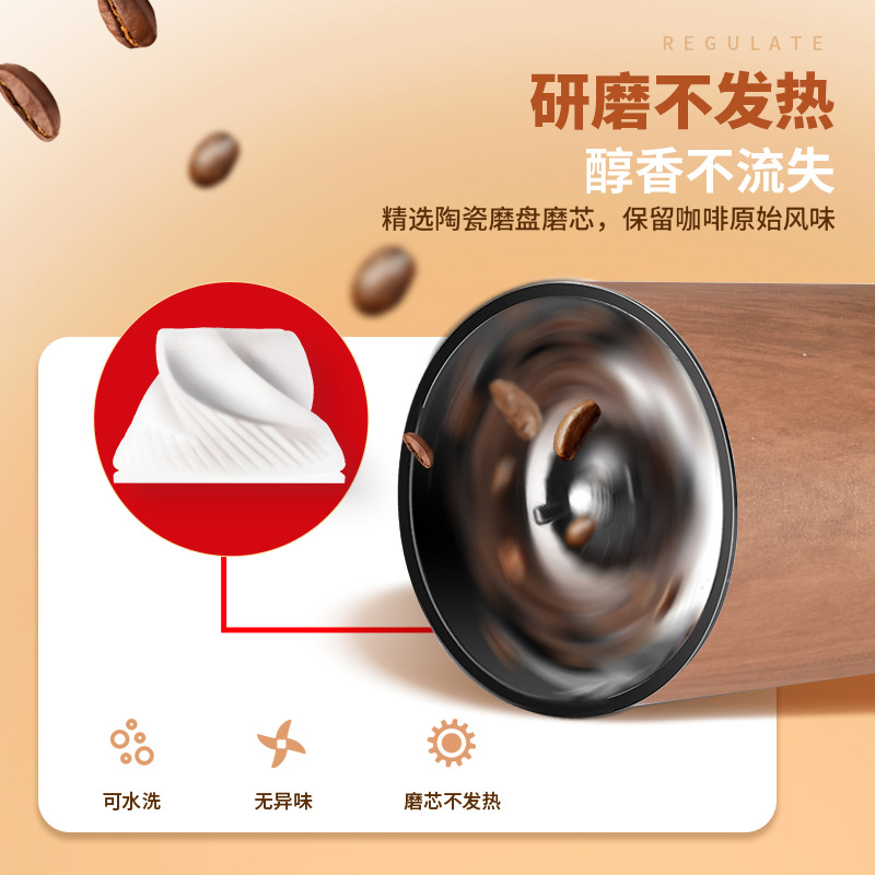 Hand portable coffee grinder coffee grinder stainless steel hand grinder coffee machine tool small household